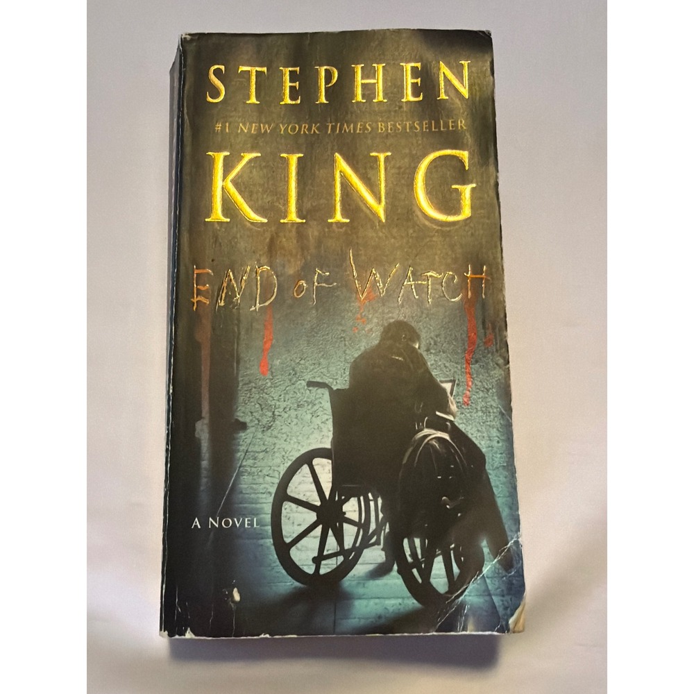 Stephen King End of Watch Book OS Black Good Paperback Bill Hodges Trilogy